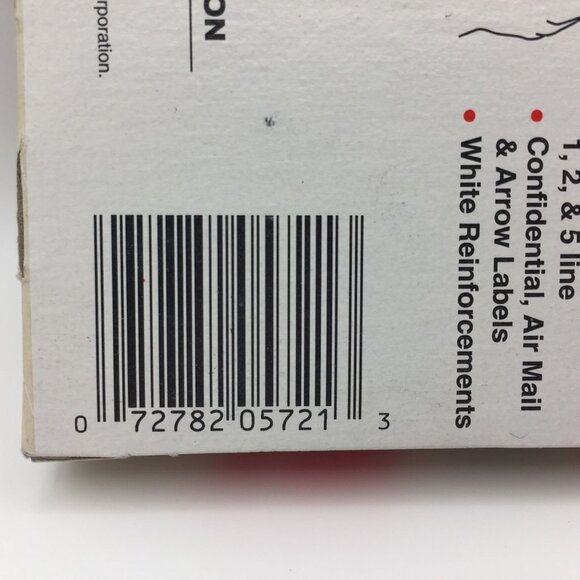 Avery Set 2 Packs 200 1/4" Round Self-Adhesive Reinforcement Labels White Clear - Picture 7 of 7